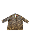 5X Vintage NWT Erica Brooke Cheetah Long Sleeve Top