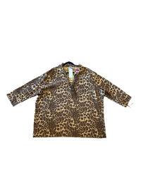 5X Vintage NWT Erica Brooke Cheetah Long Sleeve Top