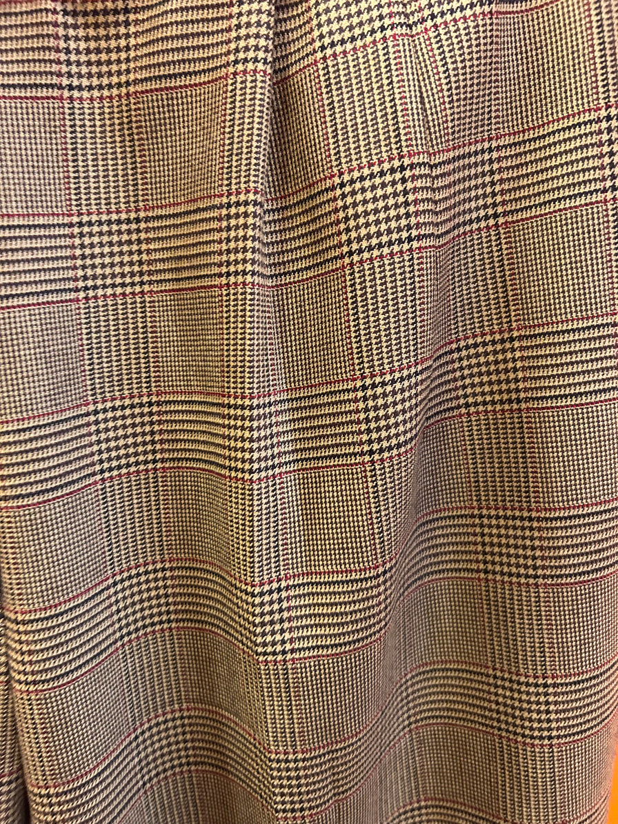 Talbots Plaid Trousers