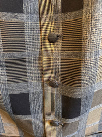 Big Plaid Suit Vest