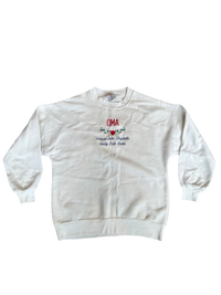 XL OMA White Sweatshirt