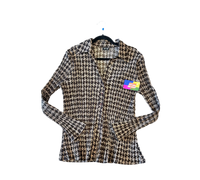 2X APT. 9 Brown Abstract Top
