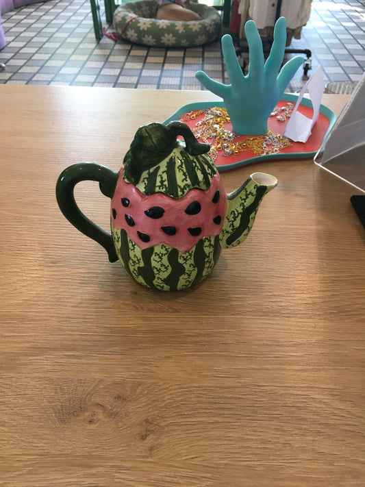 Watermelon Shaped Teapot