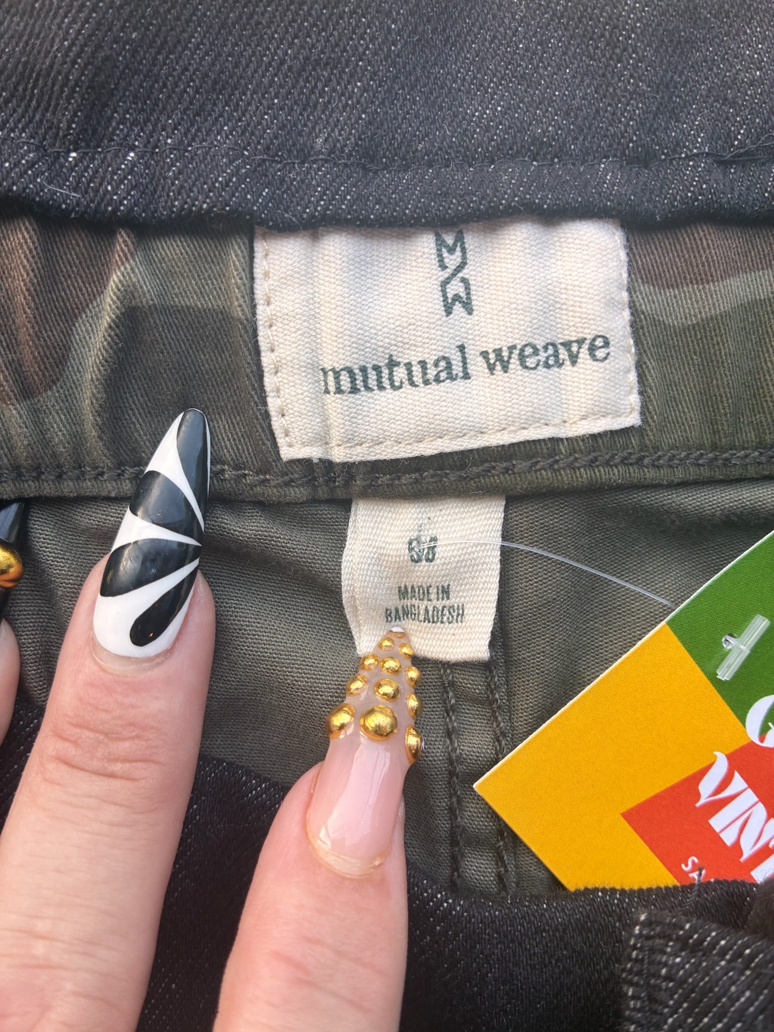Mutual Weave Camo Shorts