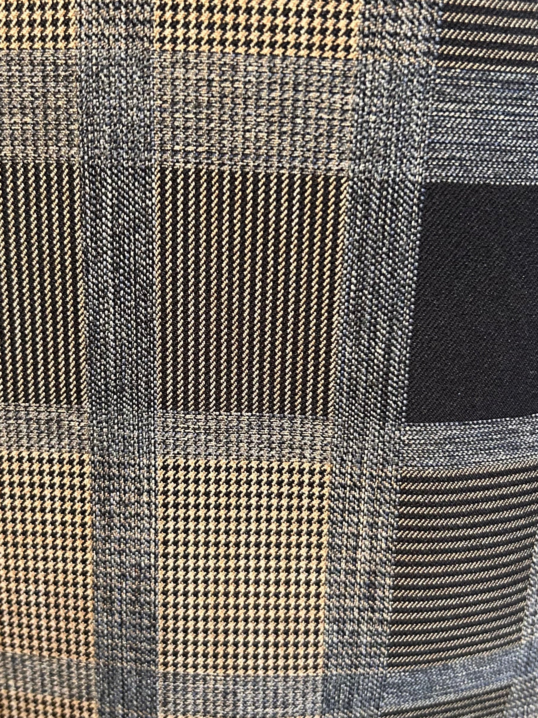 Big Plaid Suit Vest
