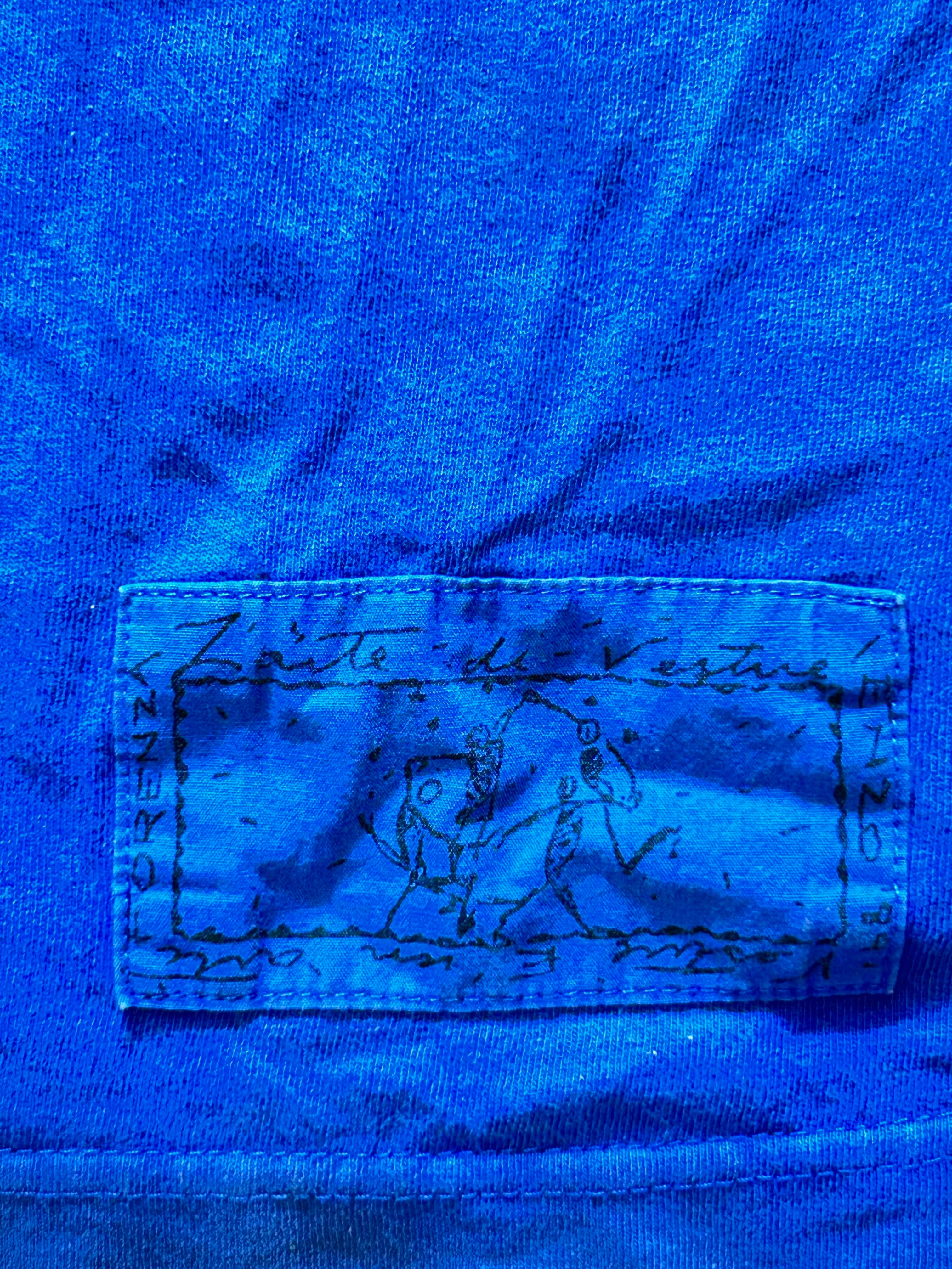 Forenza Blue Pocket Tee