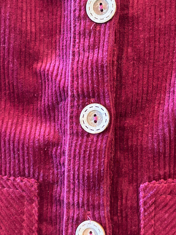 Corduroy Overall Dress