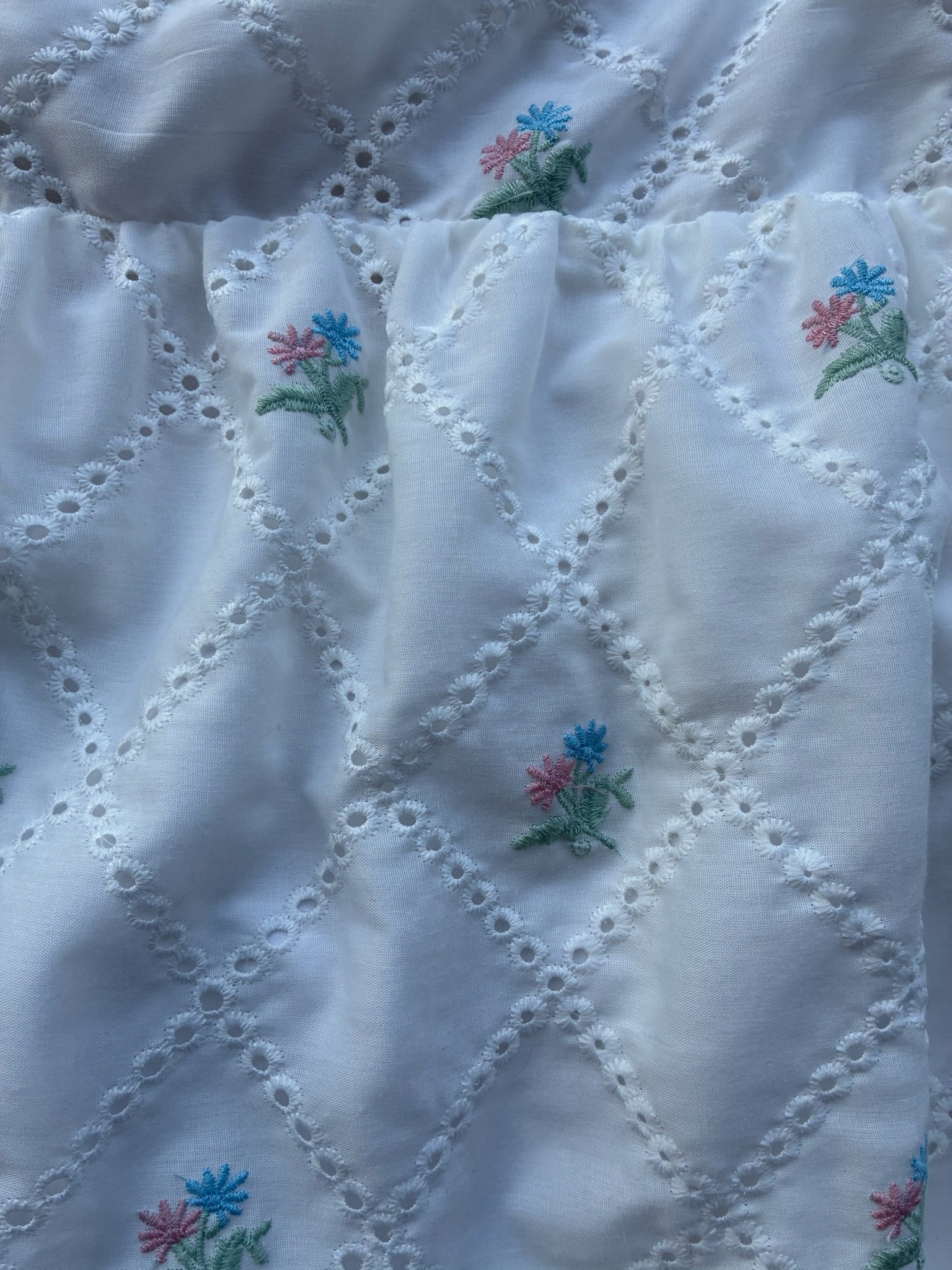 Arula White Floral Eyelet Dress