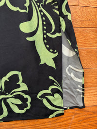 Universal Standard Black & Green Skirt