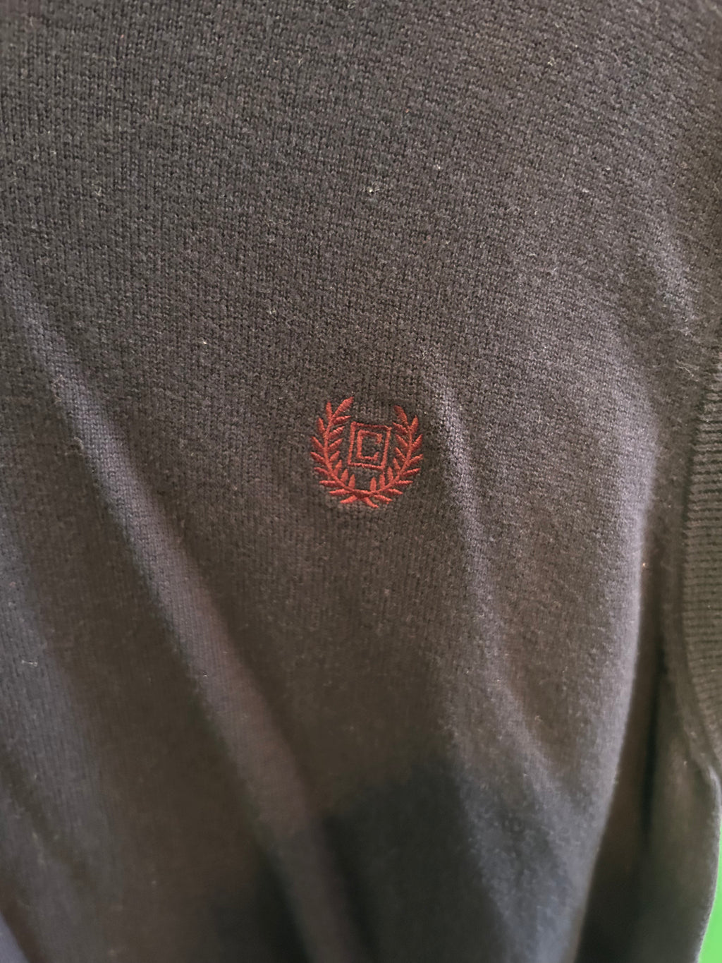 Chaps Navy Sweater Vest