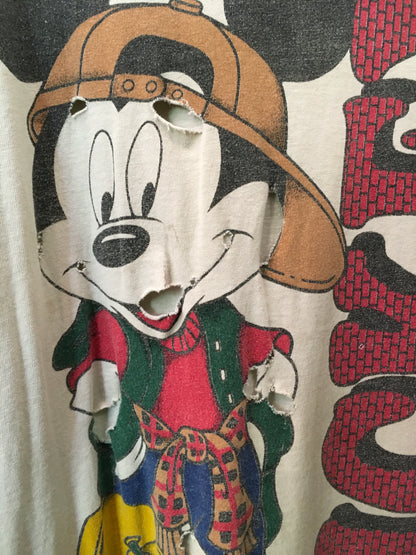 Distressed Mickey Mouse Tee