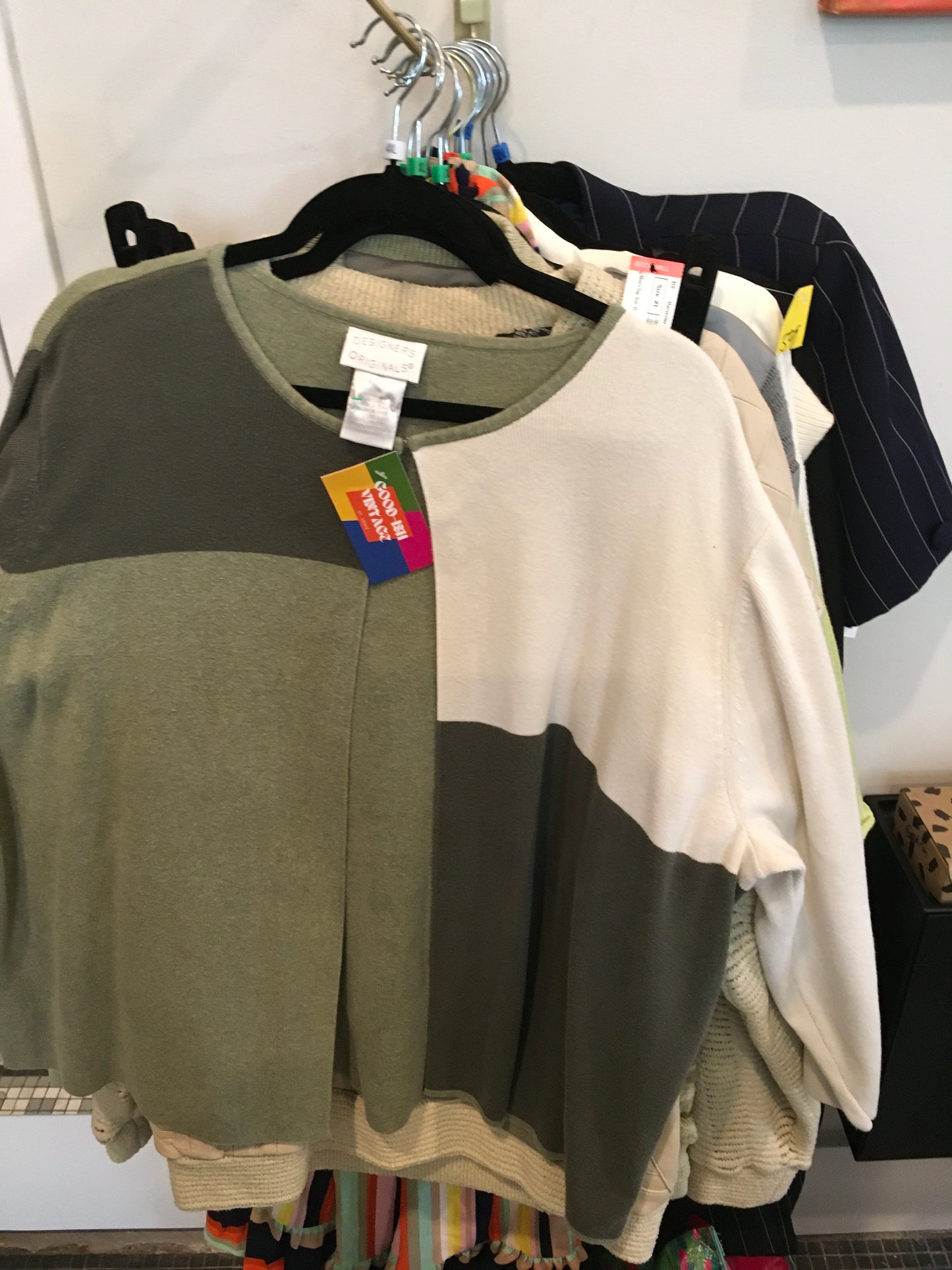 Designers Orignals Colorblock Cardigan