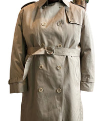 Oleg Cassini Tan Trench