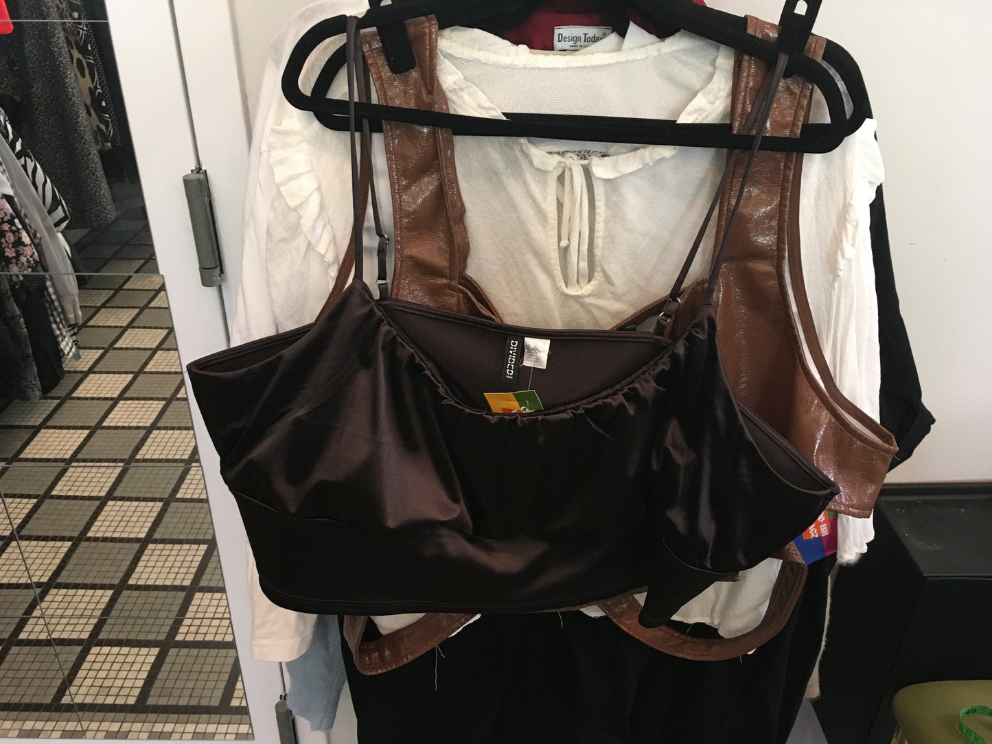 3X/4X Brown Cami Top