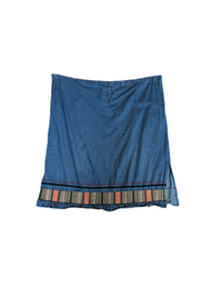 5X CST Blues Western Skirt