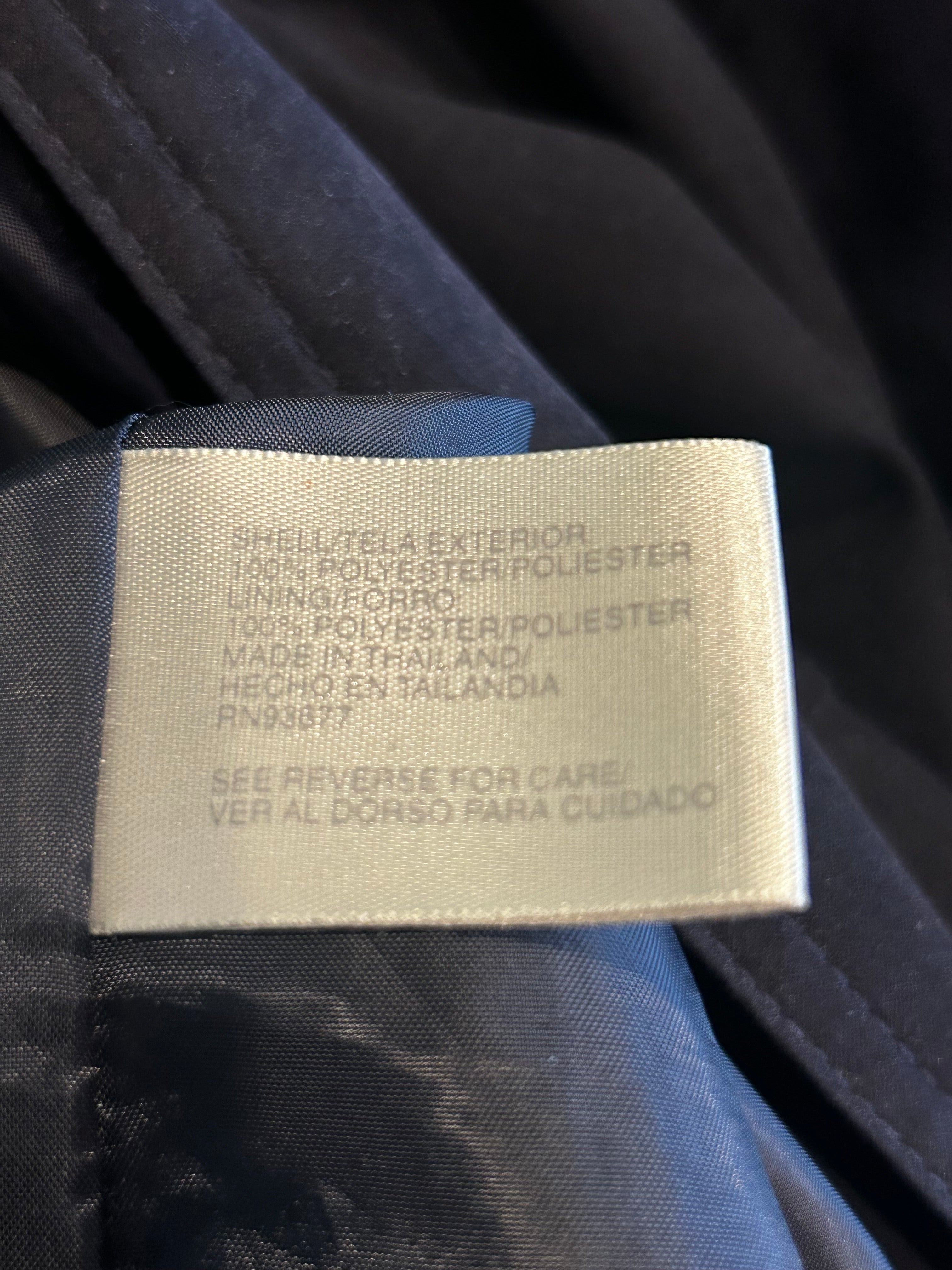 Jacqueline Ferrar Navy Trench