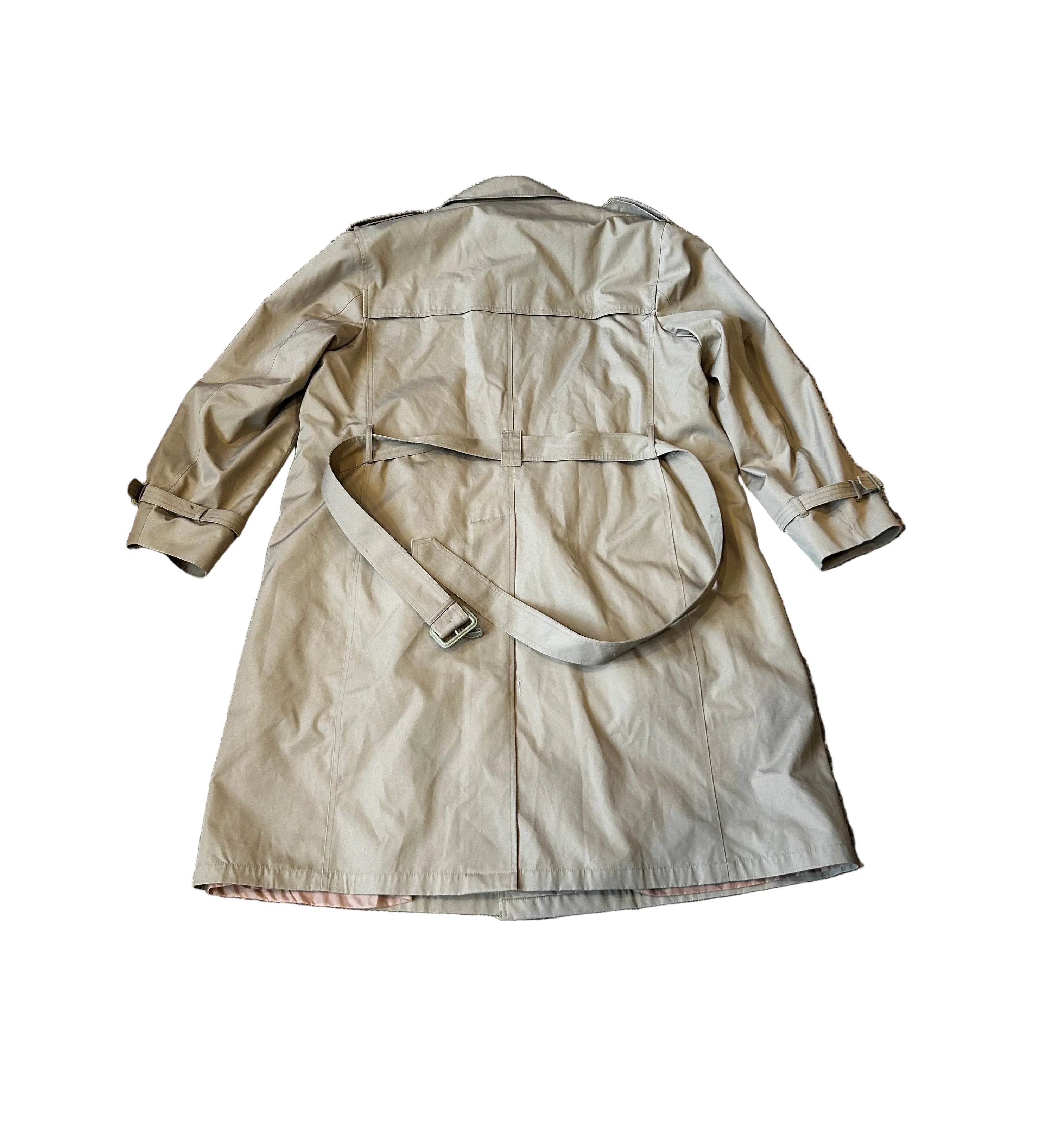 Oleg Cassini Tan Trench