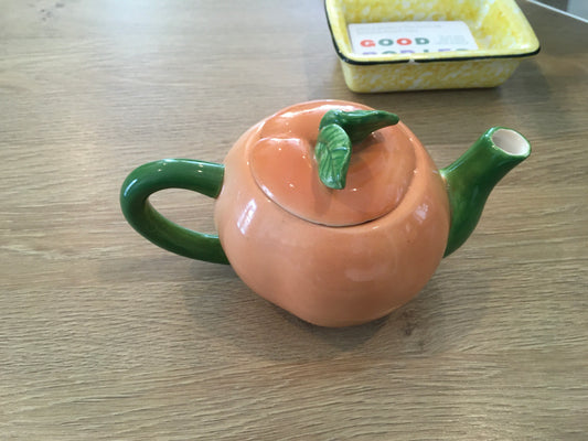 Peach Teapot