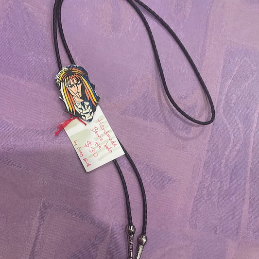 Handmade David Bowie Bolo Tie