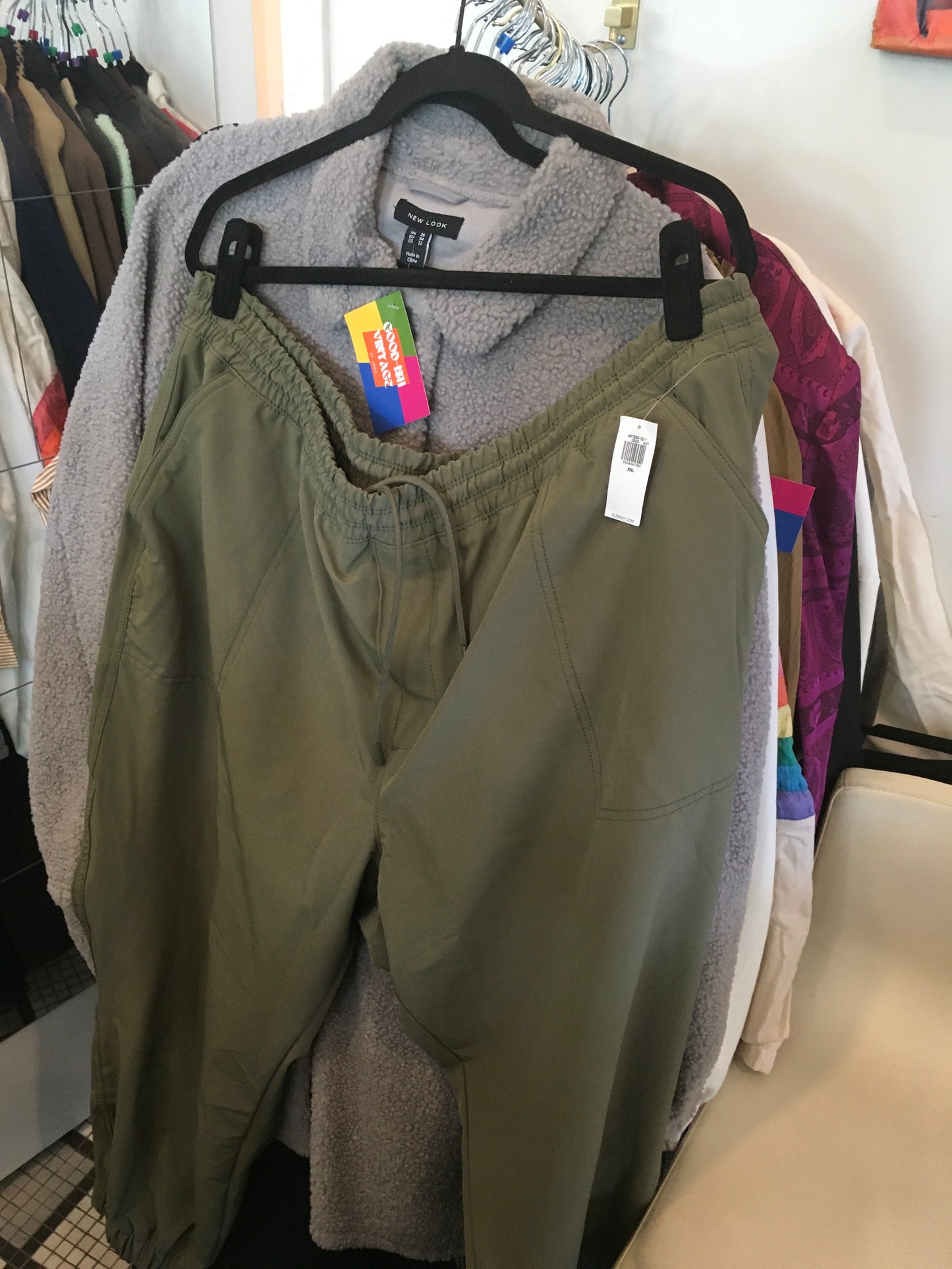 Old Navy Sage Stretch Tech Joggers