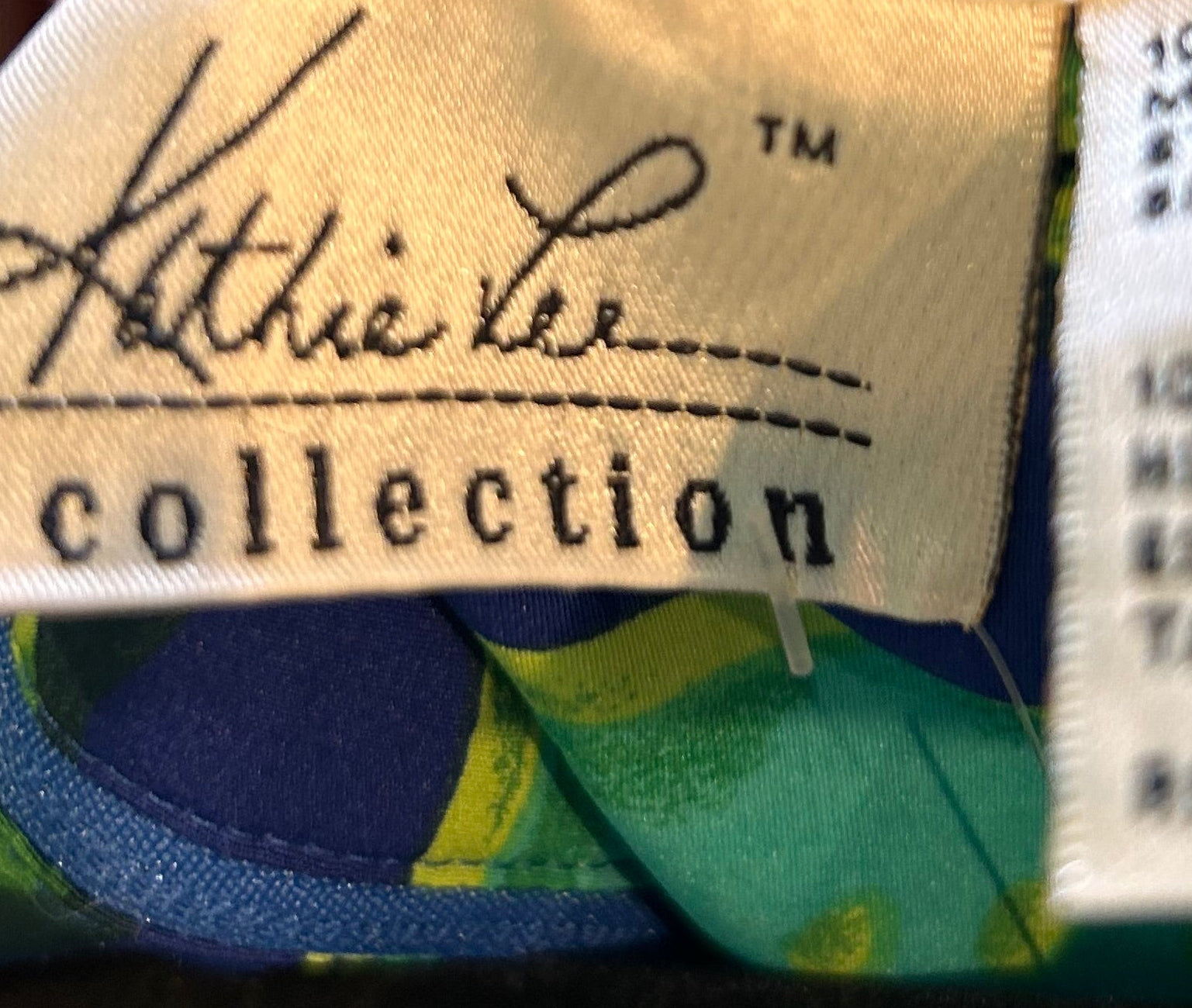 Kathie Lee Collection Abstract Dress