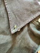 Orian Green Sheer Button Up
