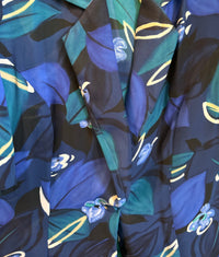 Blue Floral Blazer