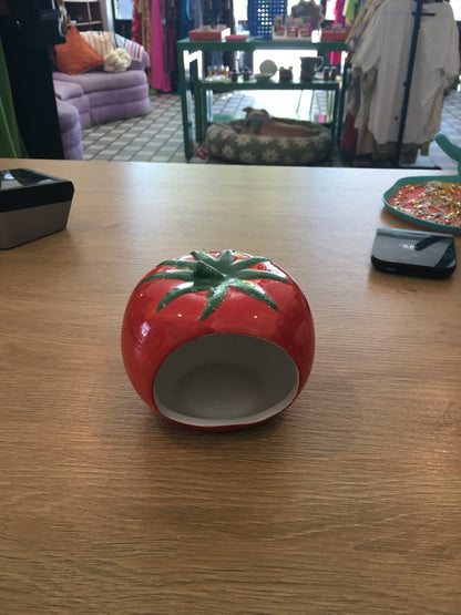 Ceramic Tomato Tea Candle Holder