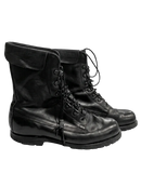 Black Lace-Up Boots