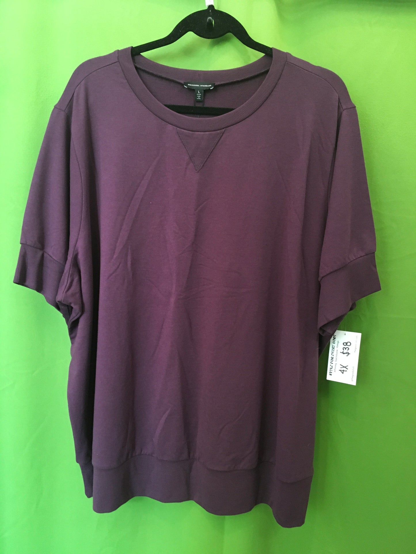 Purple Universal Standard Tee