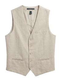 Perry Ellis Tan Vest