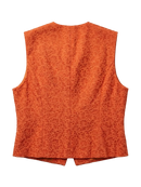 Ann Taylor Orange Floral Vest