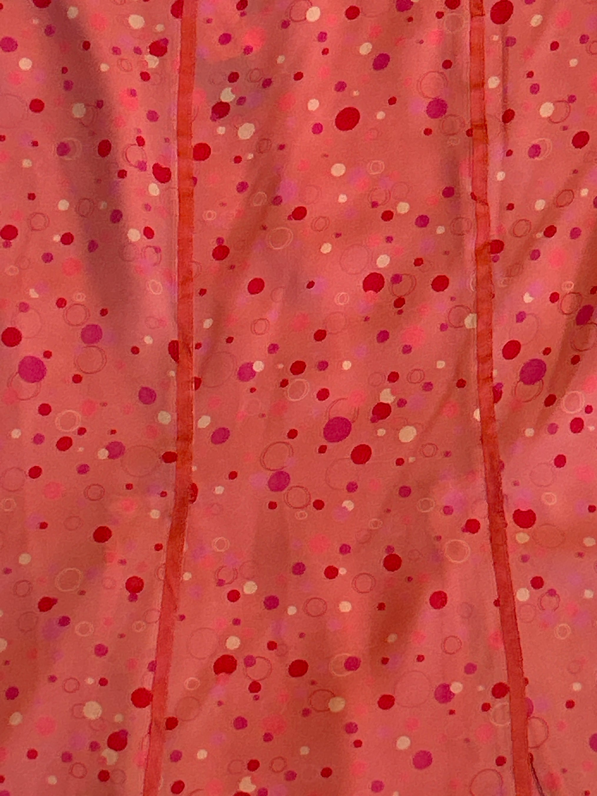 XL Bob Mackie Pink Polka Dot Skirt