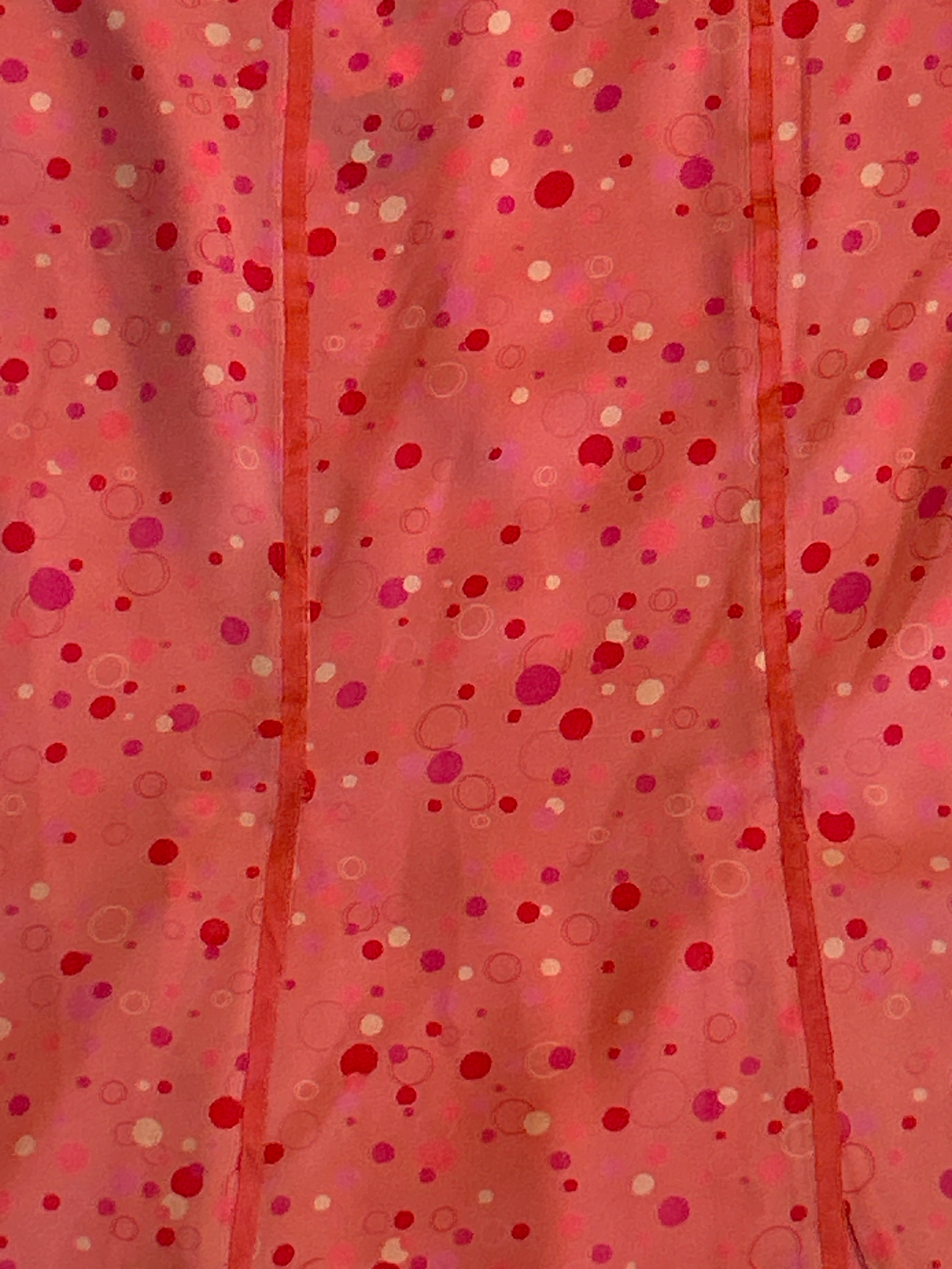 XL Bob Mackie Pink Polka Dot Skirt