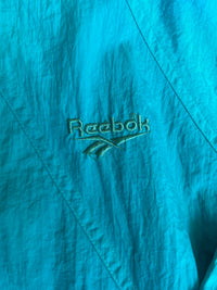 2X Teal Reebok Windbreaker