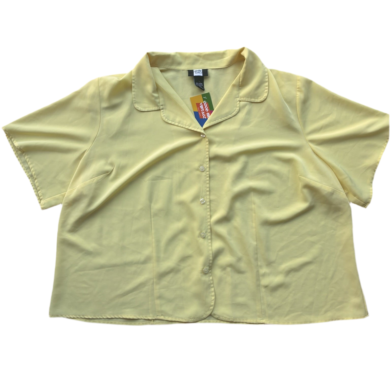 Studio 1940 Yellow Blouse
