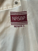 2X NASBP White Windbreaker