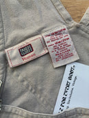 Faded Glory Tan Short Overalls