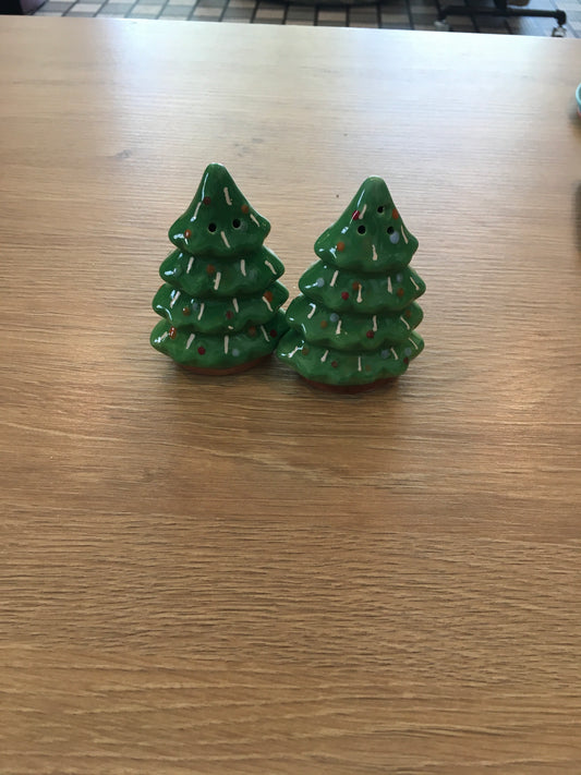 Christmas Tree Salt and Pepper Shaker