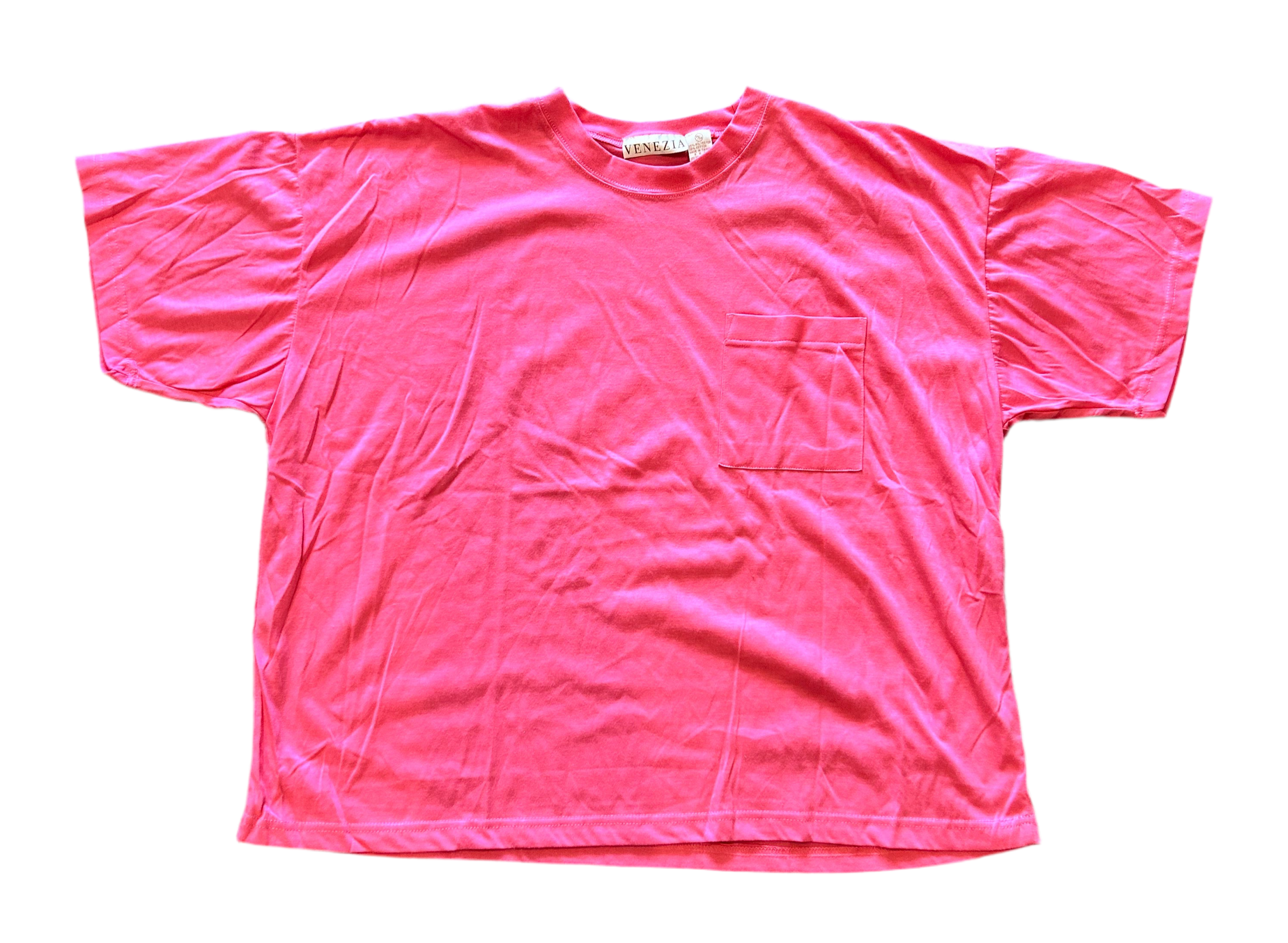 Venezia Pink Pocket Tee
