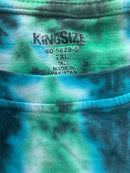 Blue, Green, Black Tie Dye Tee