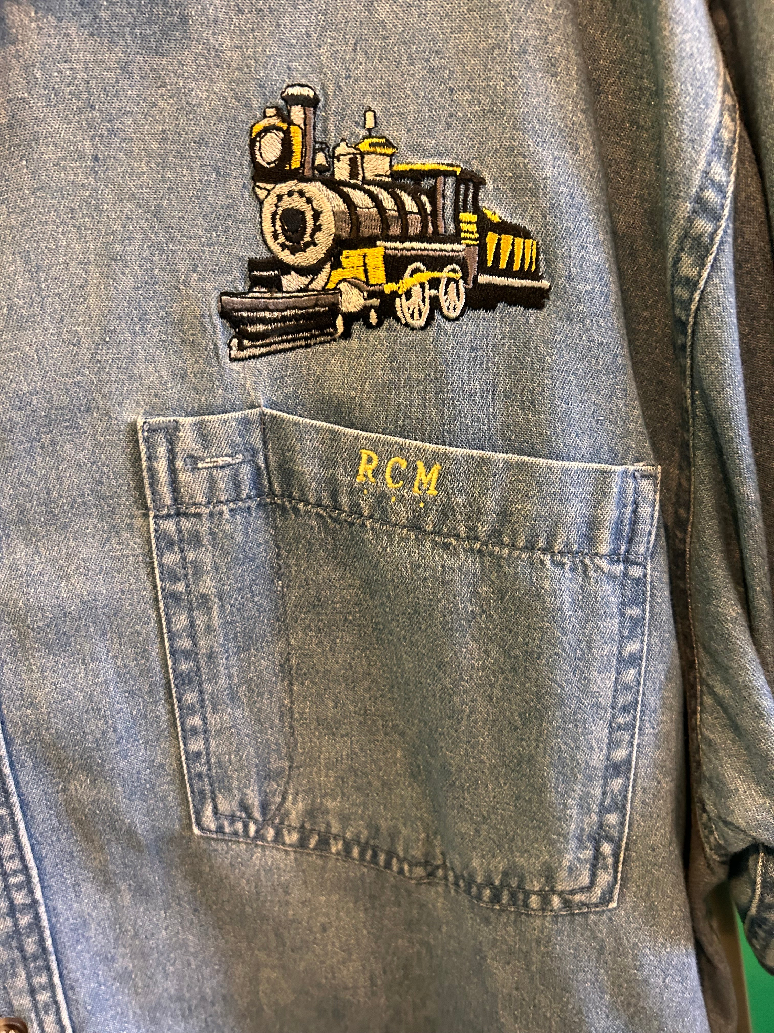 RCM Train Button Up