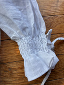 Linen Naive Kimono Wrap Blouse