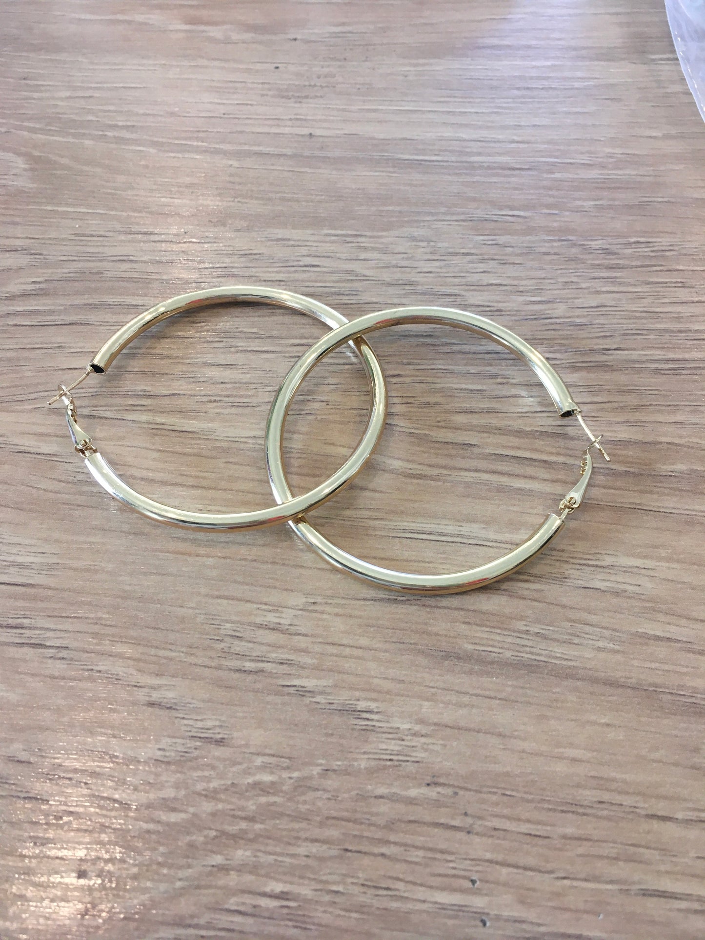 Gold 2" hoops