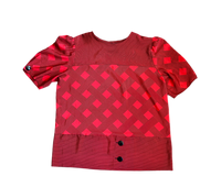2X Red Perceptions Top