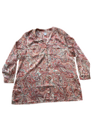 Chico’s Longsleeve Paisley Button Up