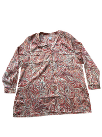 Chico’s Longsleeve Paisley Button Up