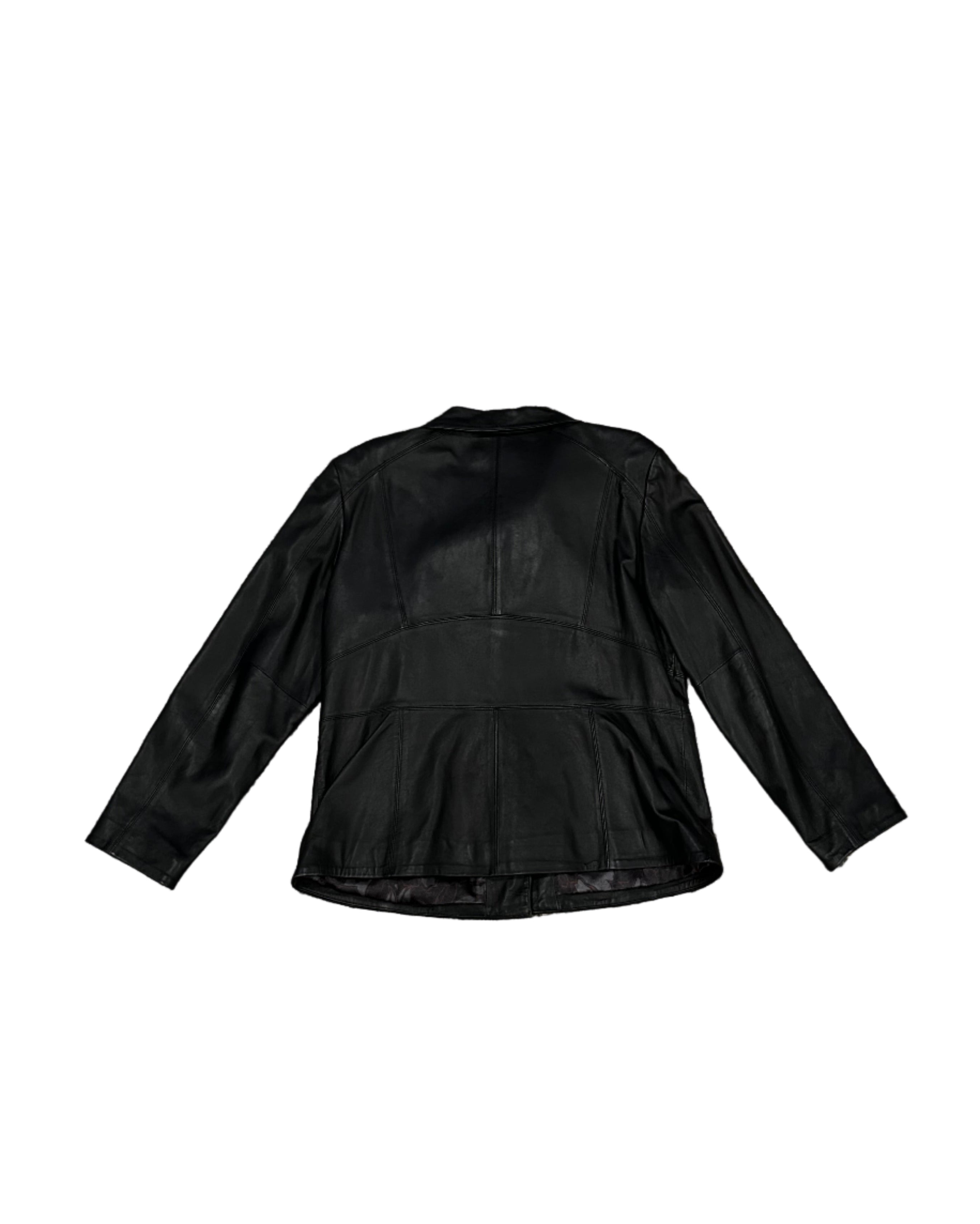 Covington Outerwear Black Leather Jacket