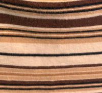 Karen Scott Brown Striped Tank