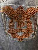 Pelle Pelle Embroidered Jeans
